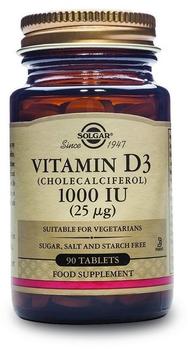 Solgar Vitamins & Herbs Vitamin D3 1000 IU 25 µg Tabletten 90 St.