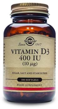 Solgar Natural Vita D3 (100 softgels)