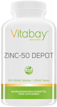 Vitabay Zinc-50 Depot 25 mg Tabletten 250 St.