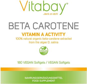 Vitabay Beta Carotin 25.000 IE Softgels 180 St.