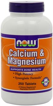 NOW Foods Calcium & Magnesium Tabletten 250 St.