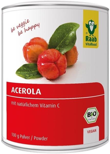 Raab Vitalfood Bio Acerola mit Vitamin C Pulver 100 g