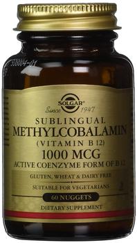 Solgar Vitamins & Herbs Methylcobalamin 1000 mcg Nuggets 60 St.
