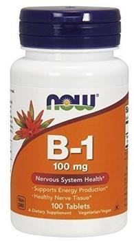 NOWFoods B-1 Vitamin ,100 mg, 100 Tabletten