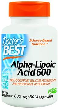 Doctors Best Alpha-Lipoic Acid 600 mg Kapseln 60 St.