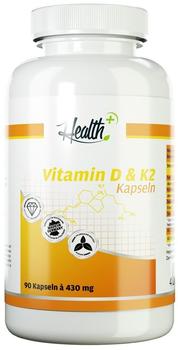 Zec+ Nutrition Vitamin D & K2 Kapseln (90 Stk.)