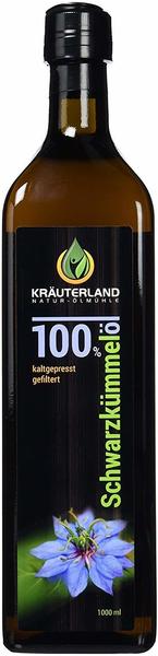 Kräuterland Natur-Ölmühle Schwarzkümmelöl gefiltert 1000 ml