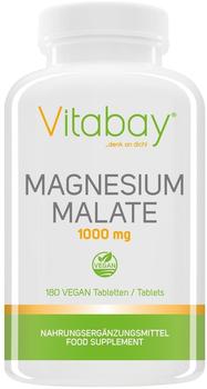 Vitabay Magnesium Malate 1000mg Tabletten (180 Stk.)