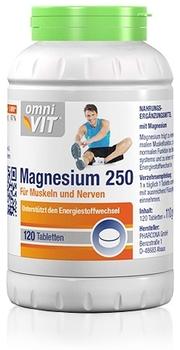 Omnivit Magnesium 250 120St