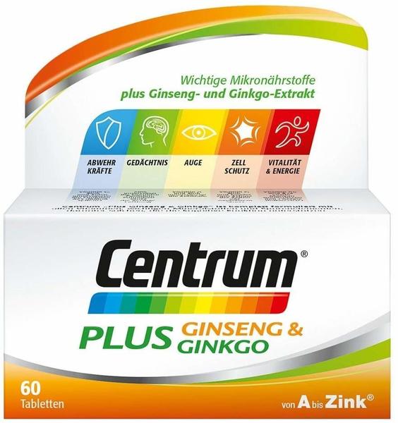 Centrum Plus Ginseng & Ginkgo Tabletten