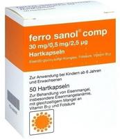 Ferro Sanol Comp. Hartkaps.m.msr.&uuml;berz.P 50 St