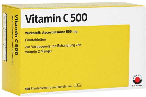 Vitamin C 500 Tabletten (100 Stk.)