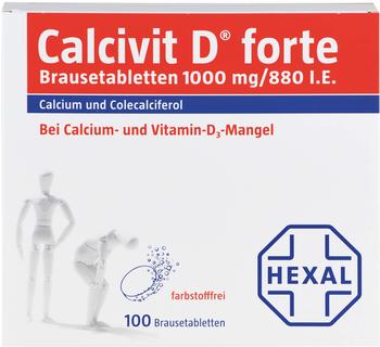 Calcivit D Forte Brausetabletten (100 Stk.)
