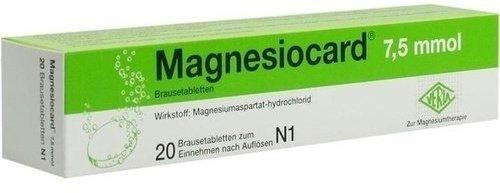 Magnesiocard 7,5 mmol Brausetabletten (20 Stk.)