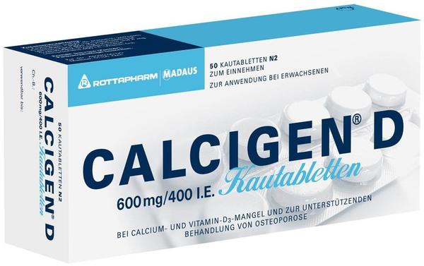 Calcigen D Kautabletten (50 Stk.)