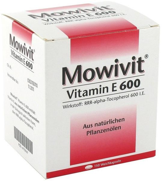 Mowivit Vitamin E 600 Kapseln (150 Stk.)