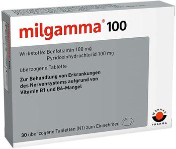 Milgamma 100 mg Dragees (30 Stk.)