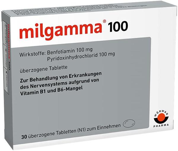 Milgamma 100 mg Dragees (30 Stk.)