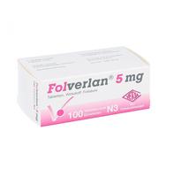 PZN-DE 07712850, Verla-Pharm Arzneimittel Folverlan 5 mg Tabletten 100 St