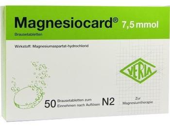 Magnesiocard 7,5 mmol Brausetabletten (50 Stk.)