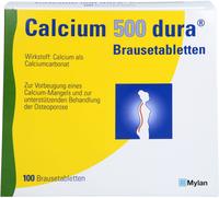 Calcium 500 dura Brausetabletten 100 St