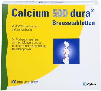 Calcium 500 dura Brausetabletten (100 Stk.)
