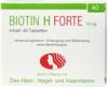 PZN-DE 00573339, Pharma Peter Biotin H forte Tabletten 40 St