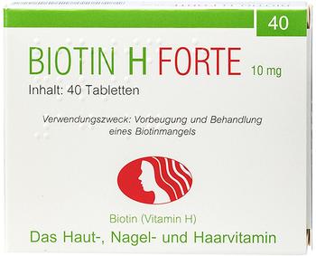 Biotin H Forte Tabletten (40 Stk.)
