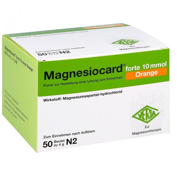 Magnesiocard forte 10 mmol Orange Pulver (50 Stk.)