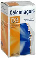 PZN-DE 01164726, CHEPLAPHARM Arzneimittel Calcimagon-D3 500mg/400 internationale