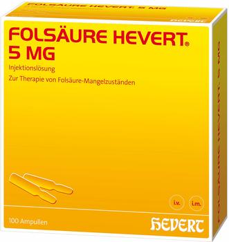 Folsäure 5 mg Ampullen (100 Stk.)