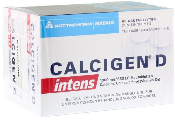 Calcigen D Intens 1000 mg / 880 I.E. Kautabletten (120 Stk.)