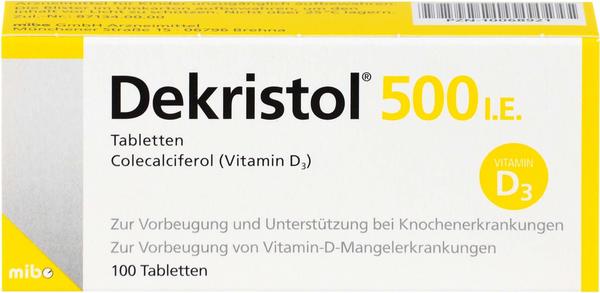 Dekristol 500 I.E. Tabletten (100 Stk.)