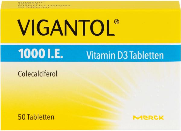 Vigantol 1.000 I.E. Vitamin D3 Tabletten (50 Stk.)
