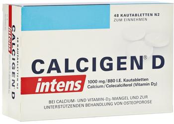 Calcigen D Intens 1000mg/800 I.E. Kautabletten (48 Stk.)