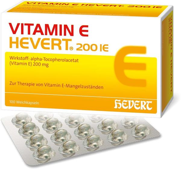 Vitamin E 200 I.E. Weichkapseln (100Stk.)