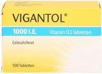 PZN-DE 13155684, Vigantol 1.000 I.E. Vitamin D3 Tabletten Inhalt: 100 St