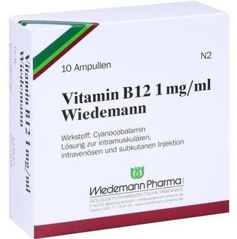Vitamin B 12 Ampullen (10 Stk.)