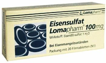 Eisensulfat 100 mg Filmtabl. (20 Stk.)