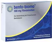 PZN-DE 13711464, biomo pharma Benfo-biomo 300 mg Filmtabletten, 30 St, Grundpreis: