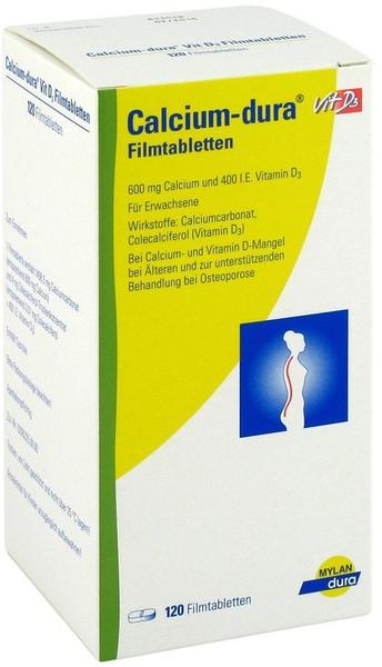 Calcium Dura Vitamin D3 Filmtabletten (120 Stk.)