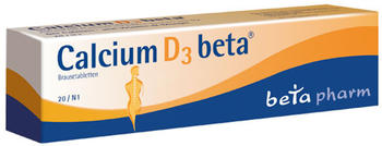 Calcium D3 Beta Brausetabl. (20 Stück)