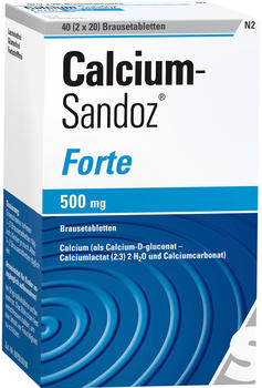 Calcium-Sandoz Forte (2X20 Stück)