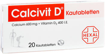 Calcivit D Kautabletten (20 Stk.)