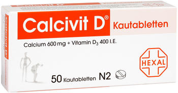 Calcivit D Kautabletten (50 Stk.)