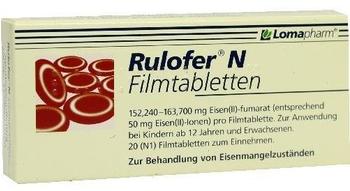 Rulofer N Filmtabl. (20 Stück)