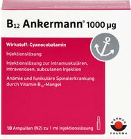 B12 Ankermann Injekt 1.000 &micro;g 10X1 ml