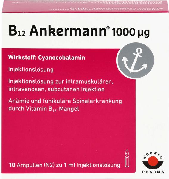 B12 Ankermann 1000 µg (10 x 1 ml)