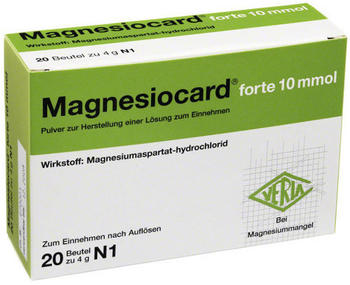 Magnesiocard forte 10 mmol Pulver (20 Stk.)