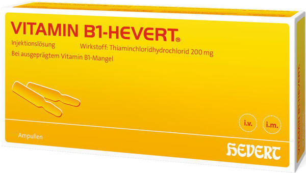 Vitamin B 1 Hevert Ampullen (100 Stk.)
